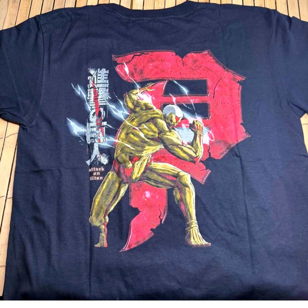 Youth Medium Black Graphic Anime T-shirt, NWT